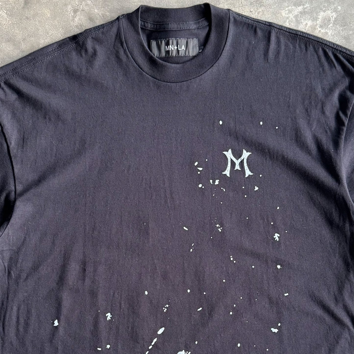 "HITTER" V3 BOX TEE TEE IN CAVIAR