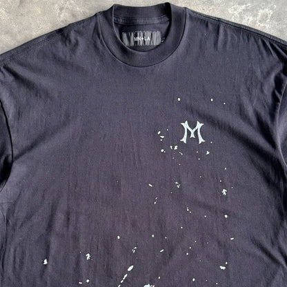 "HITTER" V3 BOX TEE TEE IN CAVIAR