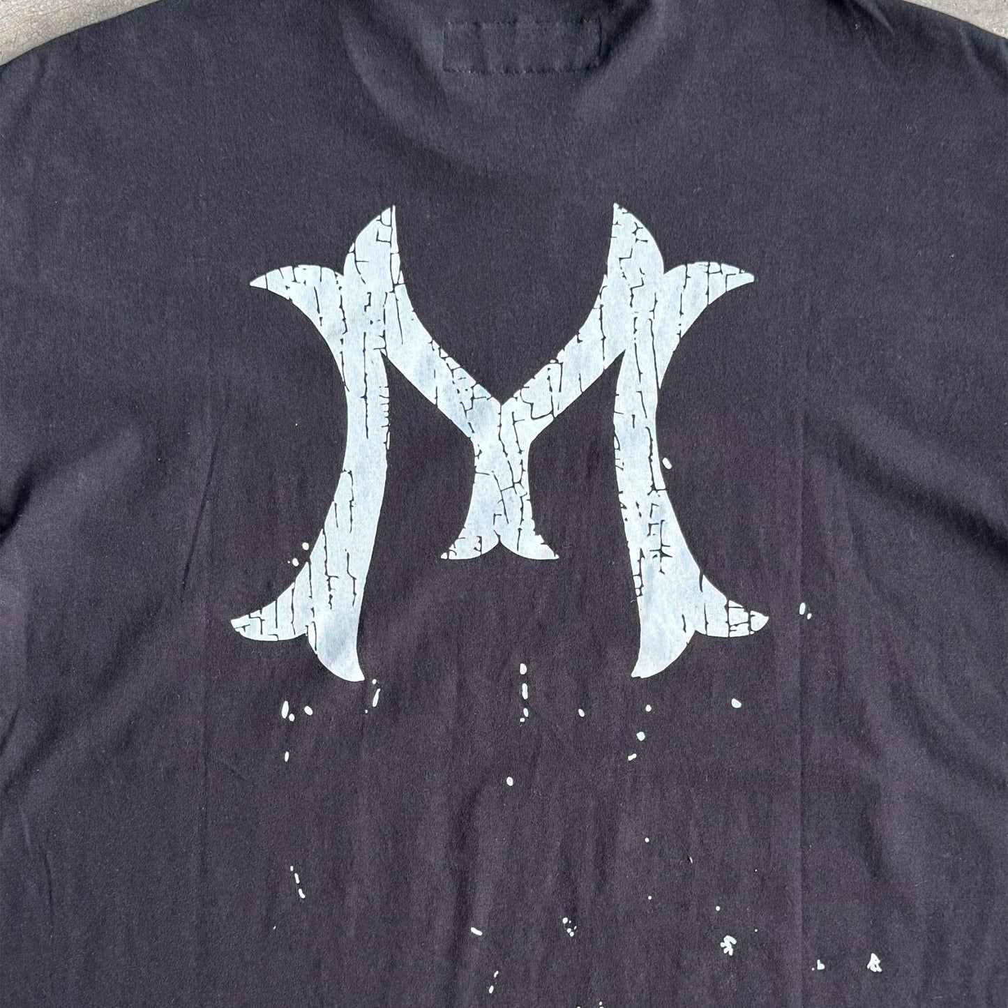 "HITTER" V3 BOX TEE TEE IN CAVIAR