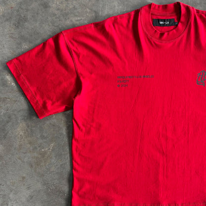 M'$ RIFT VAST TEE IN RARRI RED