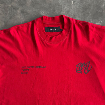 M'$ RIFT VAST TEE IN RARRI RED