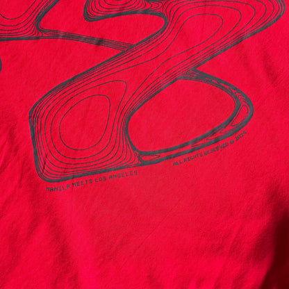 M'$ RIFT VAST TEE IN RARRI RED