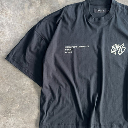 M'$ RIFT VAST TEE IN CAVIAR