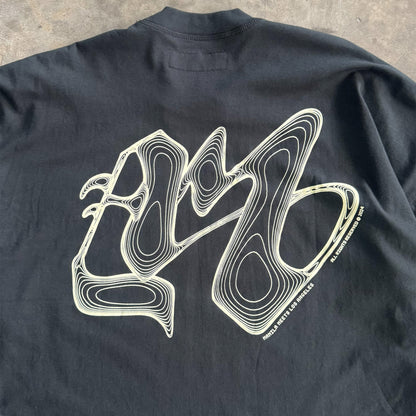 M'$ RIFT VAST TEE IN CAVIAR