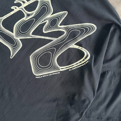 M'$ RIFT VAST TEE IN CAVIAR