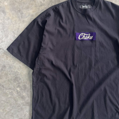 "CHOKE" TEE IN GRAPES/ANTHRACITE
