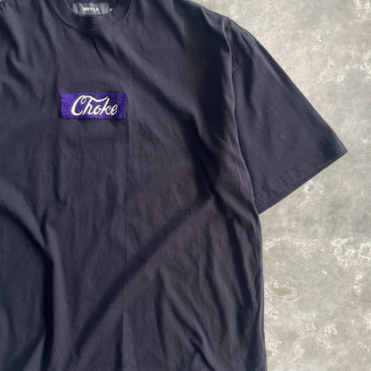 "CHOKE" TEE IN GRAPES/ANTHRACITE