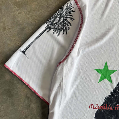 "DESERT PHANTOM" TEE IN WHITE