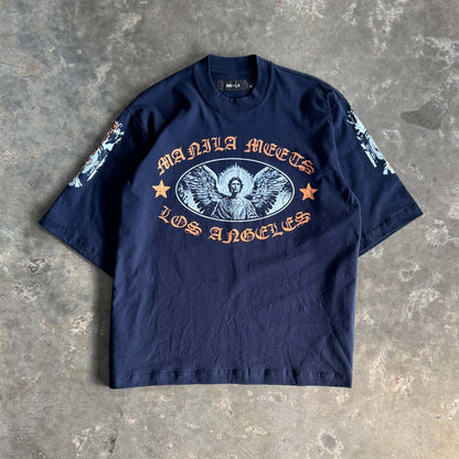 "ARCHANGEL" TEE IN NAVY