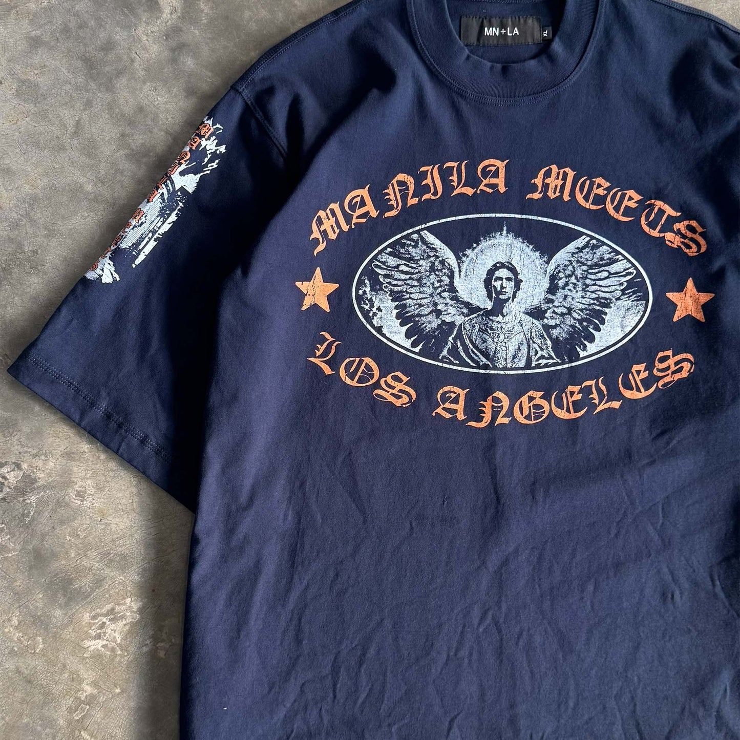 "ARCHANGEL" TEE IN NAVY