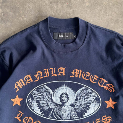"ARCHANGEL" TEE IN NAVY