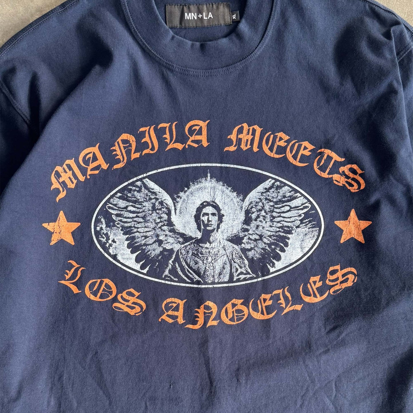 "ARCHANGEL" TEE IN NAVY