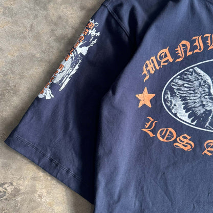 "ARCHANGEL" TEE IN NAVY