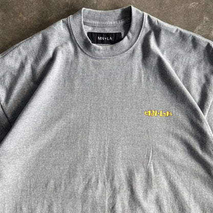 "THAI" LOGO TEE IN HEATHER GREY