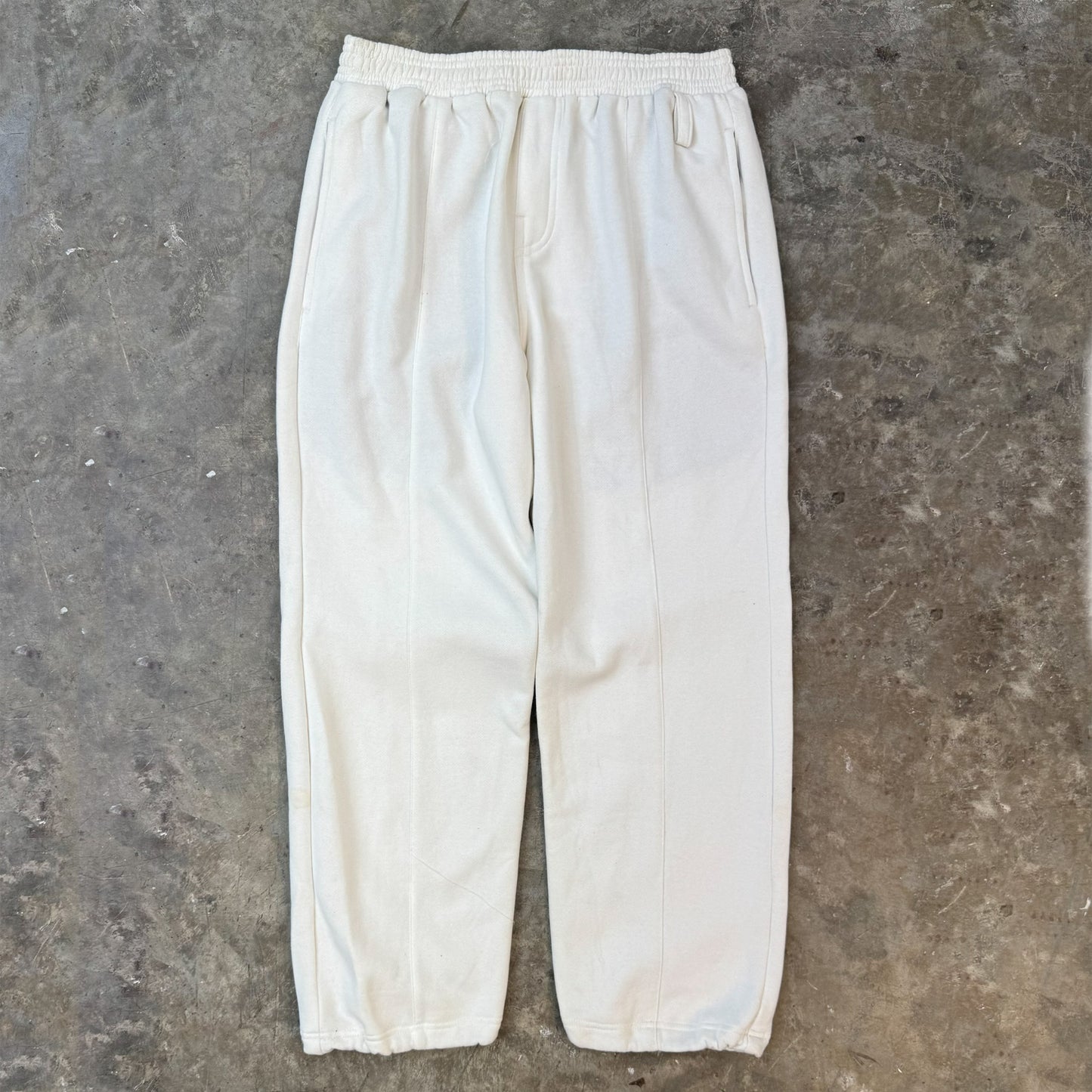 ROGUE SPLIT WIDE PANTS IN WHITE