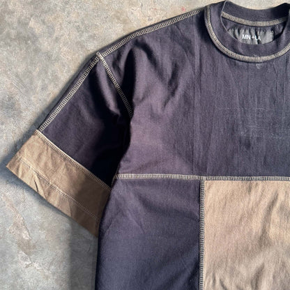 NEEDLEWORK LOUNGE TEE IN TAIGA