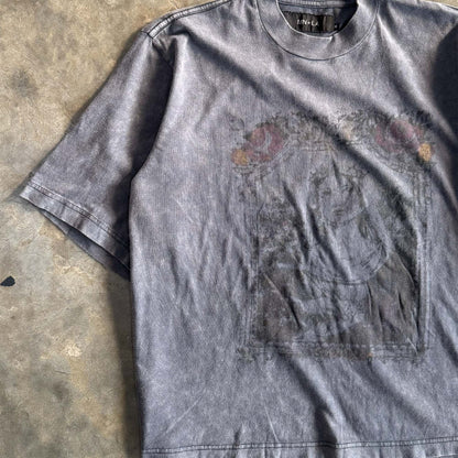 “IMMACULATE” TEE IN SLATE