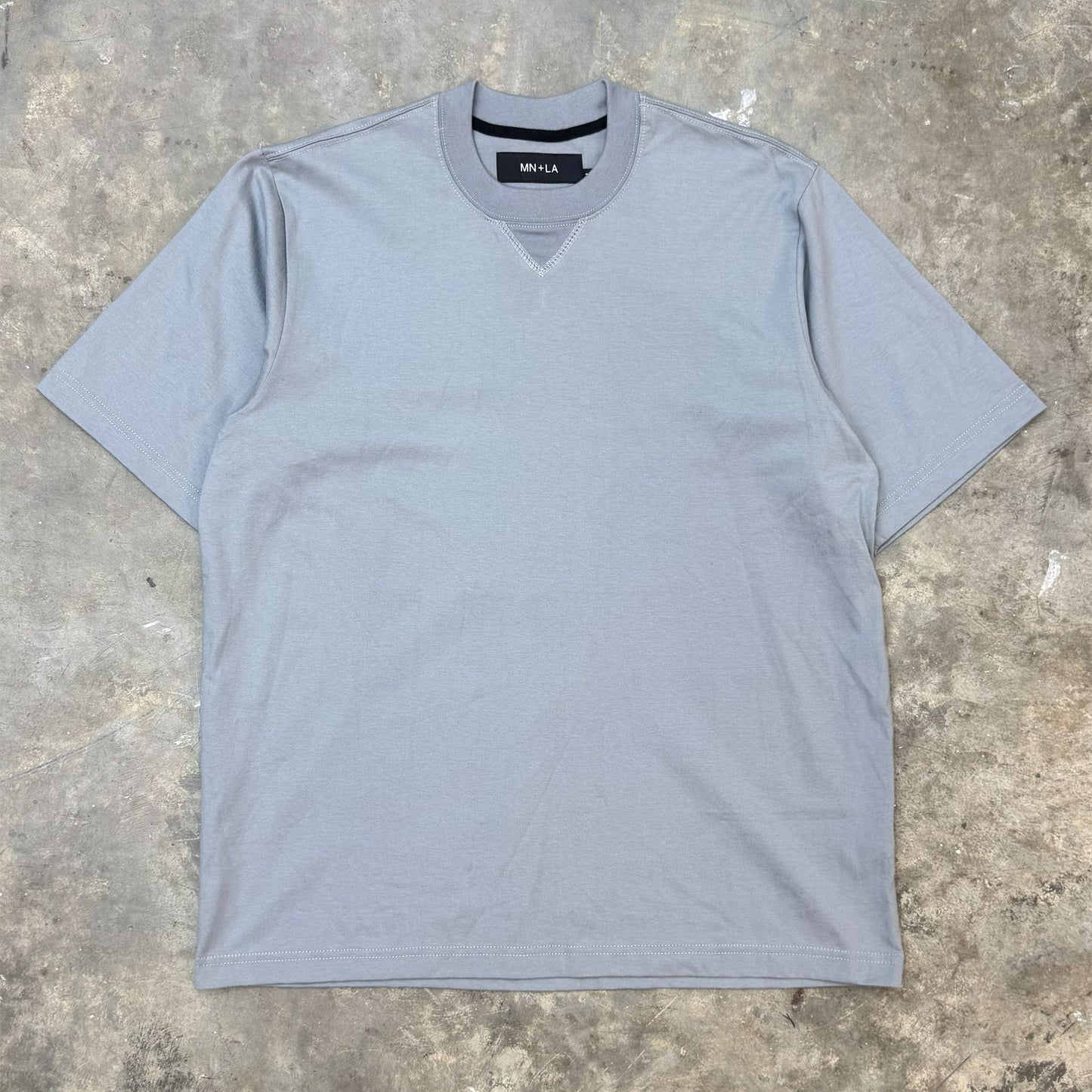 MILITIA OVERSIZED TEE IN GLACIER