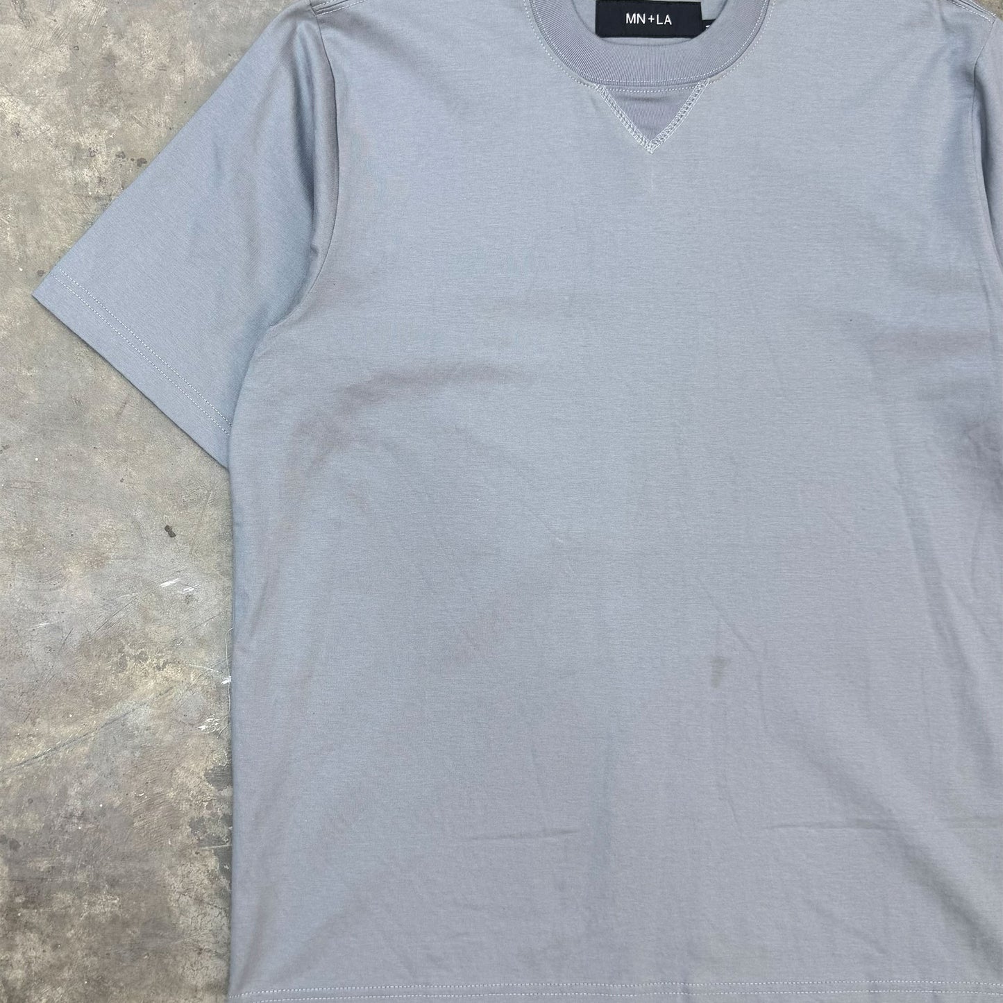 MILITIA OVERSIZED TEE IN GLACIER