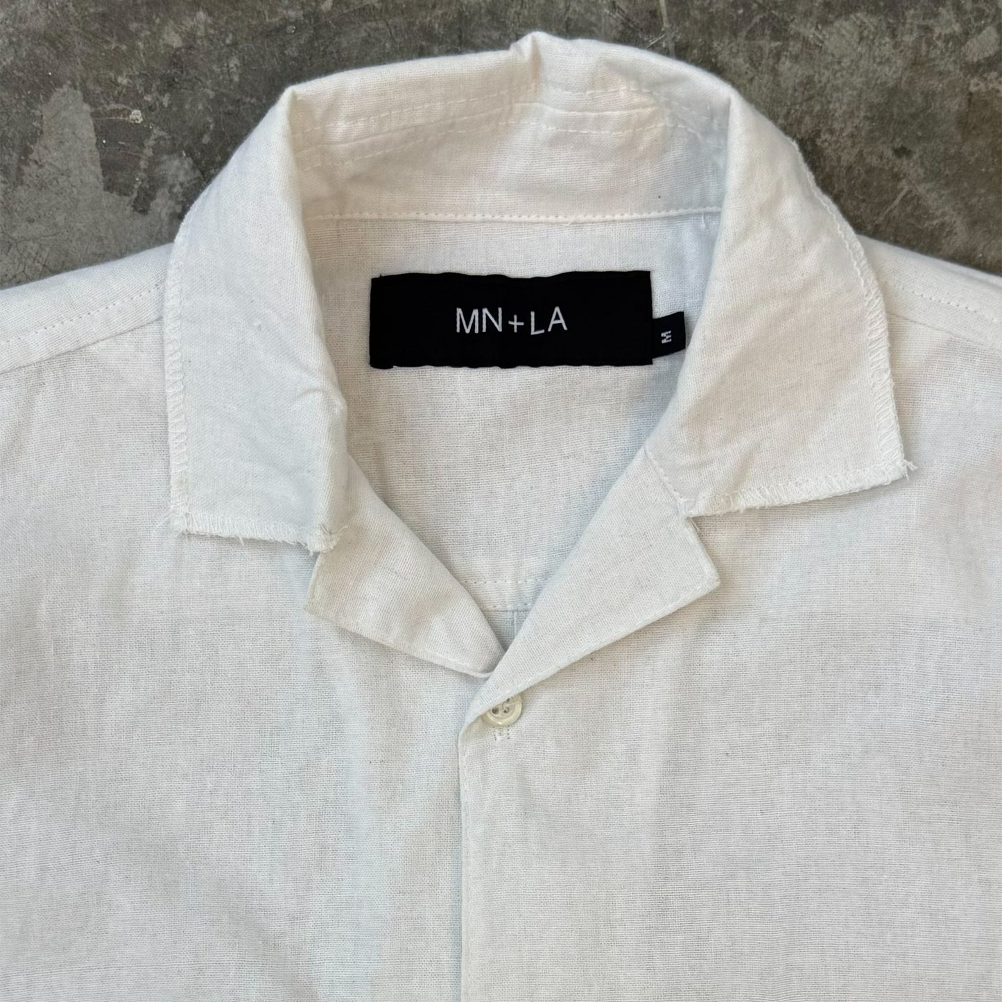 4 POCKET CUBAN SHIRT IN IVORY