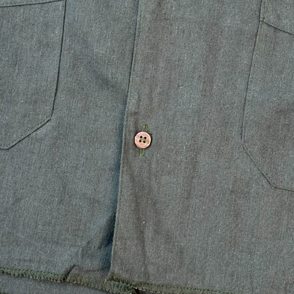4 POCKET CUBAN SHIRT IN EMERALD