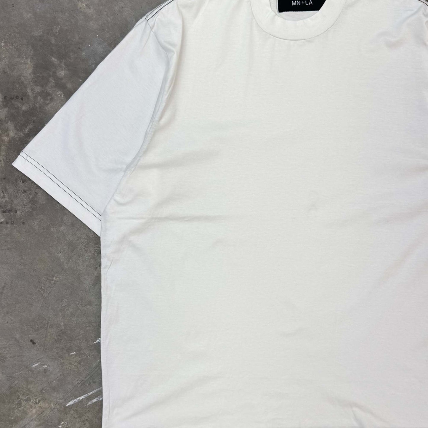 MN+LA™ MOCK NECK TEE SAMPLE 001