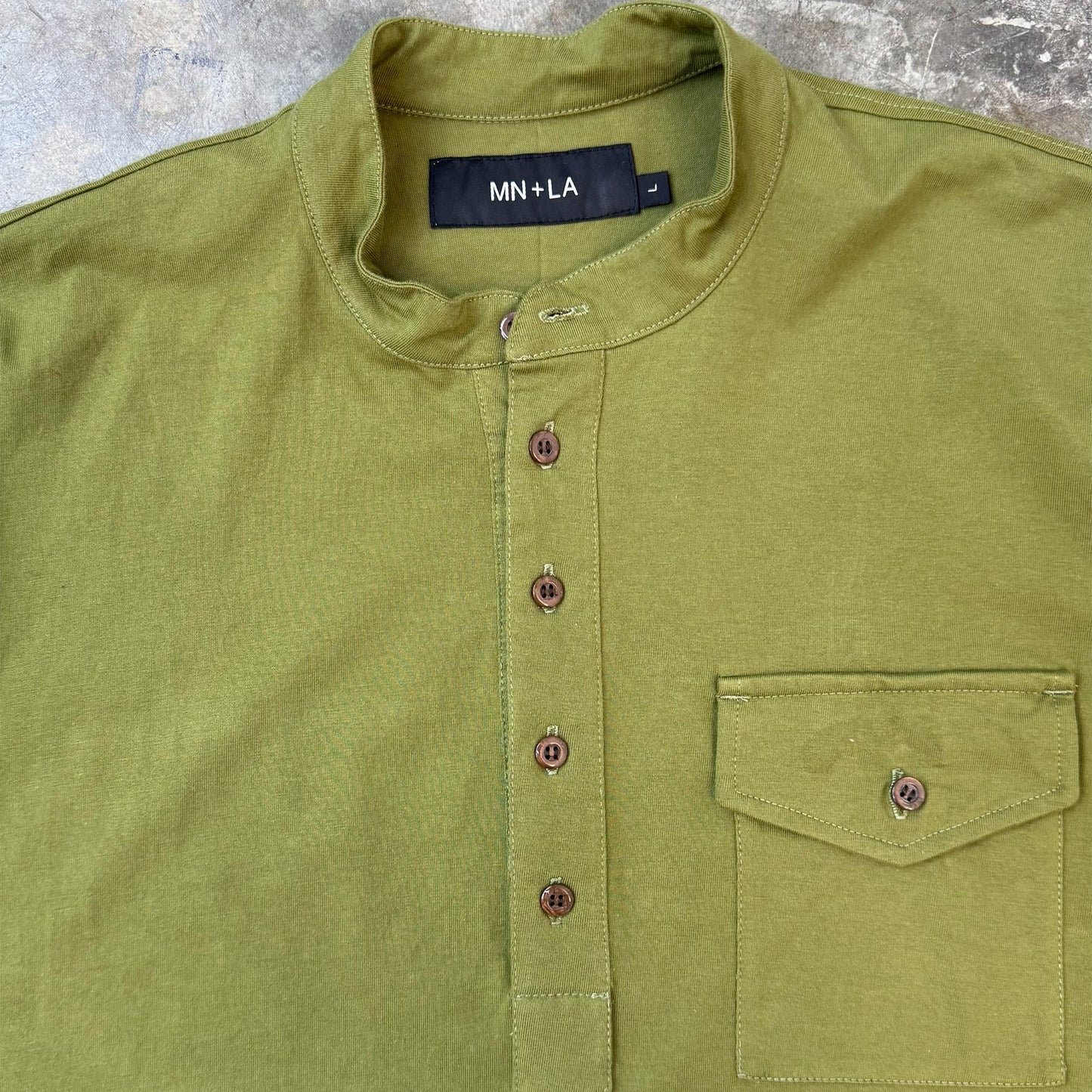 MN+LA™ MANDARIN SHIRT SAMPLE 001