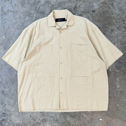 4 POCKET CUBAN SHIRT IN OAT