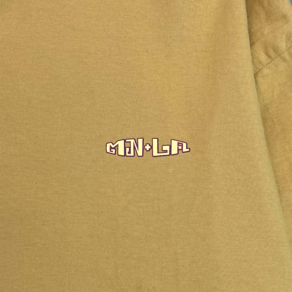 "THAI" LOGO TEE IN MUSTARD