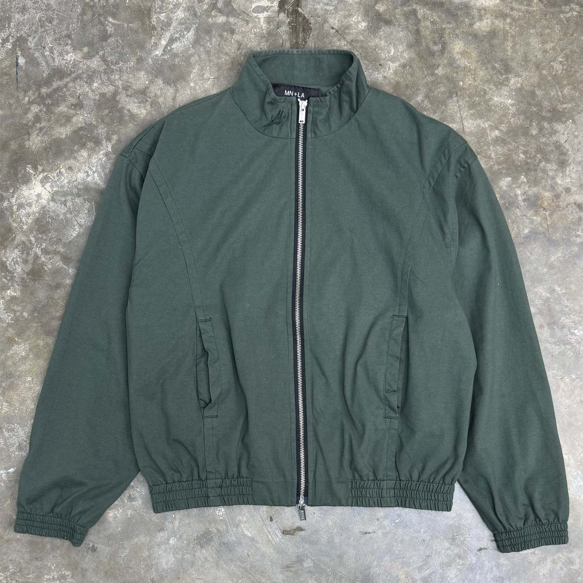 M+ "WAGWAN" JACKET IN MOSS