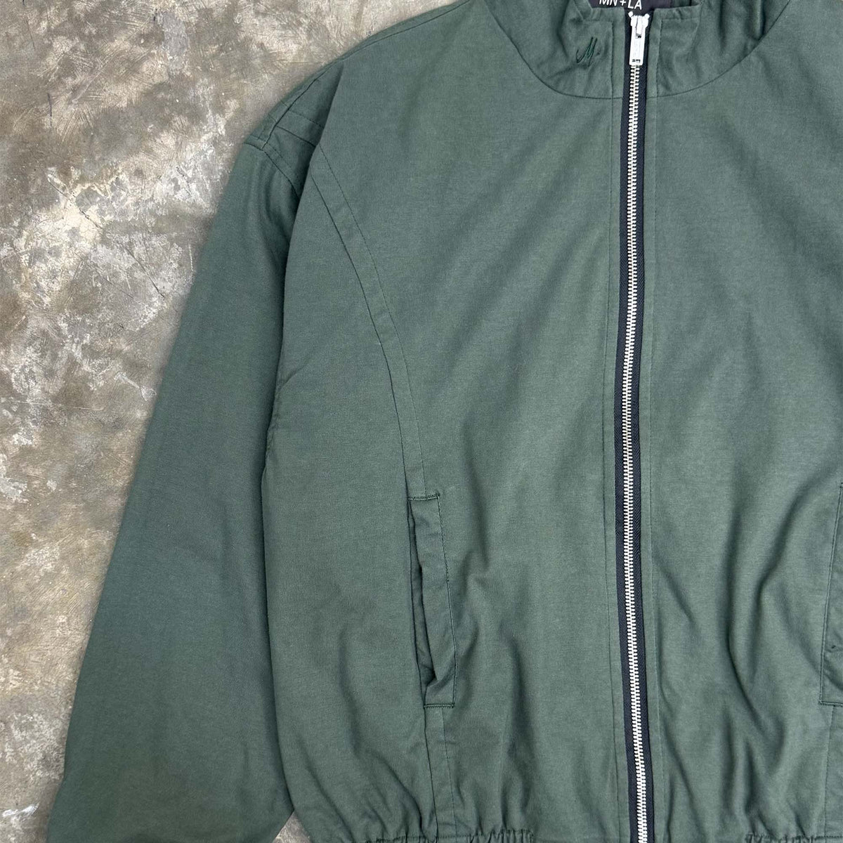 M+ "WAGWAN" JACKET IN MOSS