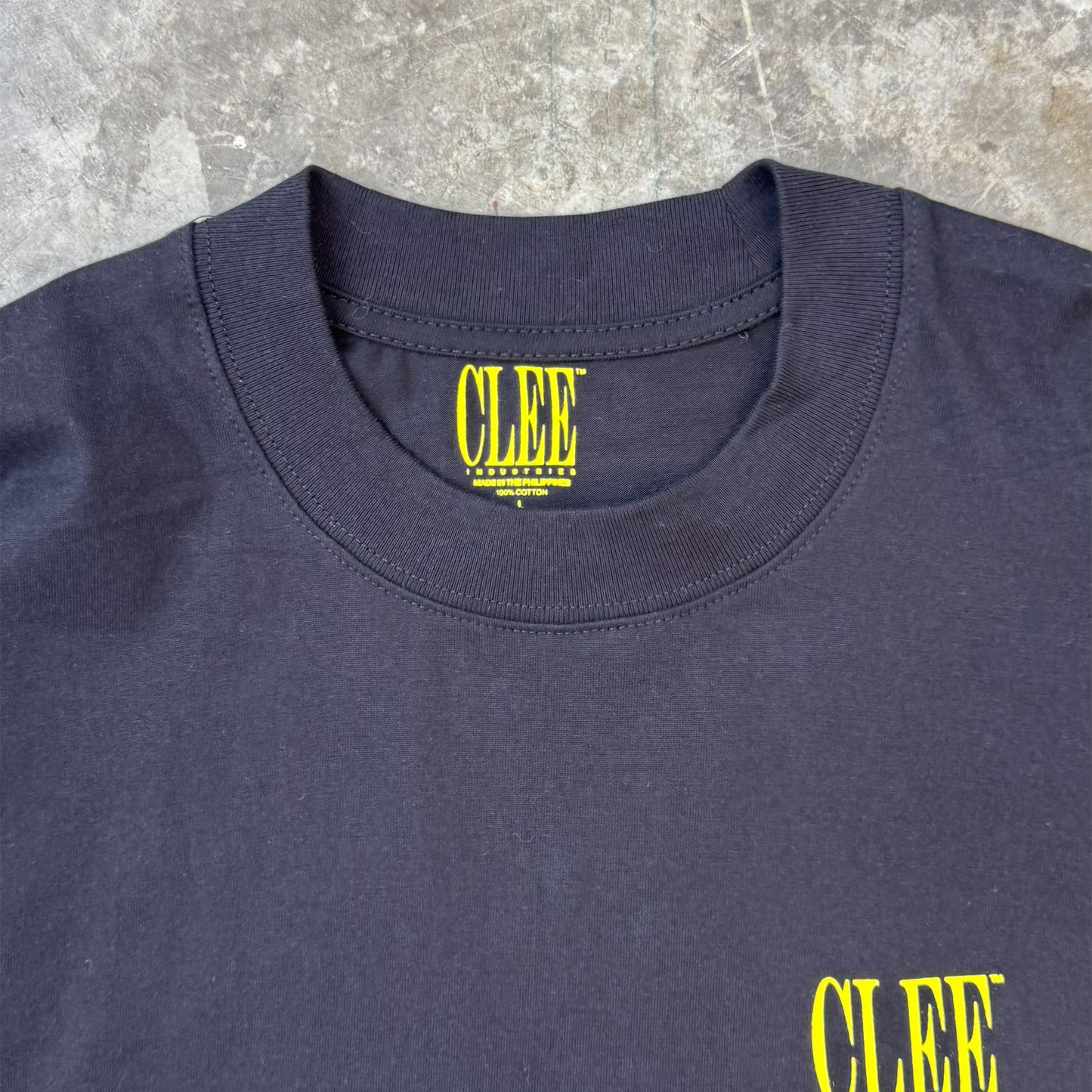 CLEE INDUSTRIES TEE (BLACK)