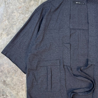 S/S DRAPE V3 IN MIDNIGHT HEATHER