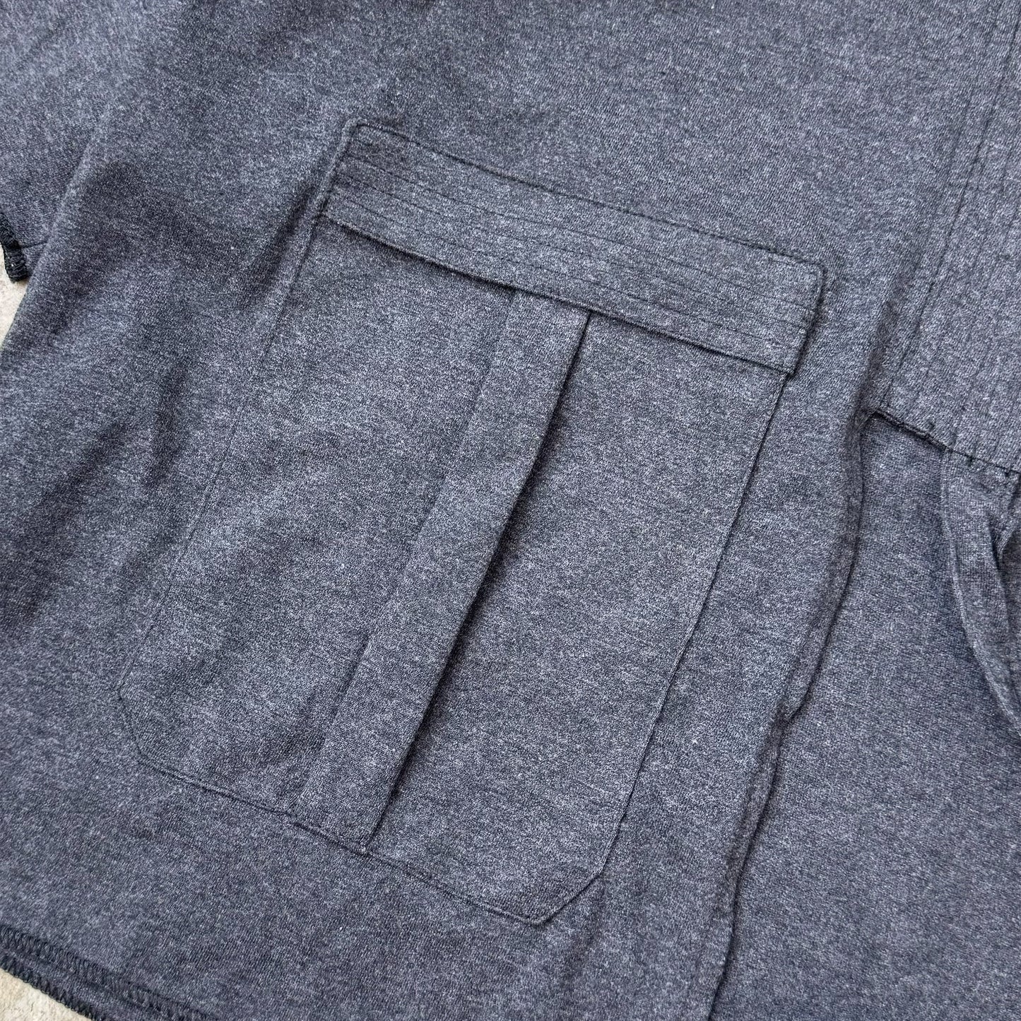 S/S DRAPE V3 IN MIDNIGHT HEATHER