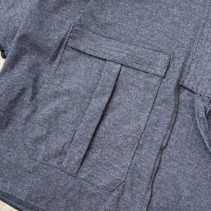 S/S DRAPE V3 IN MIDNIGHT HEATHER