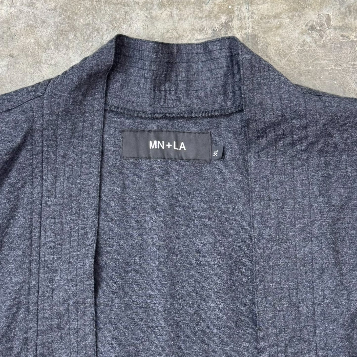 S/S DRAPE V3 IN MIDNIGHT HEATHER