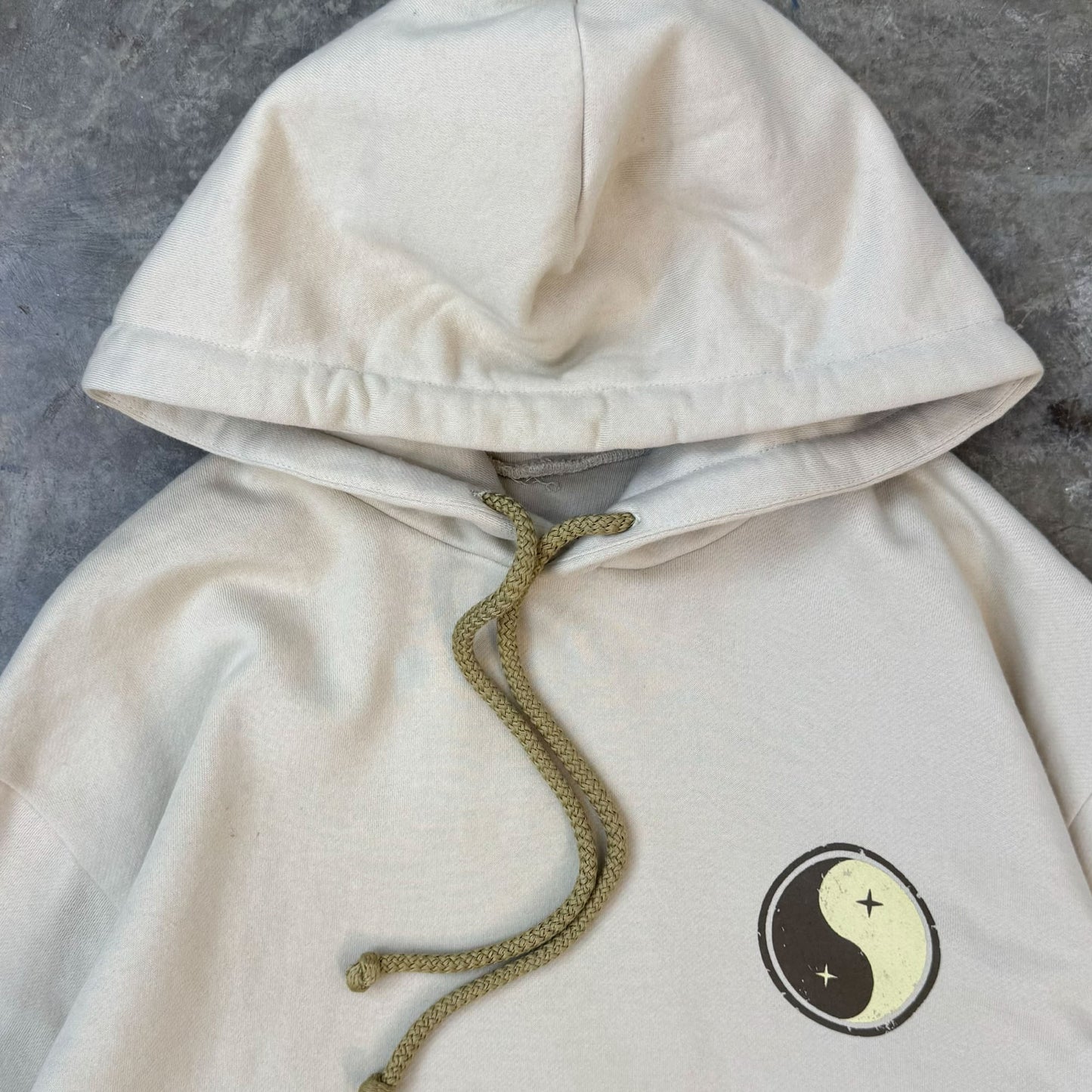 "DO NO HARM, TAKE NO SHIT" CLASSIC HOODIE IN OAT