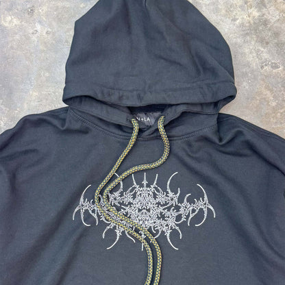"NOCTURNE" HOODIE IN CAVIAR