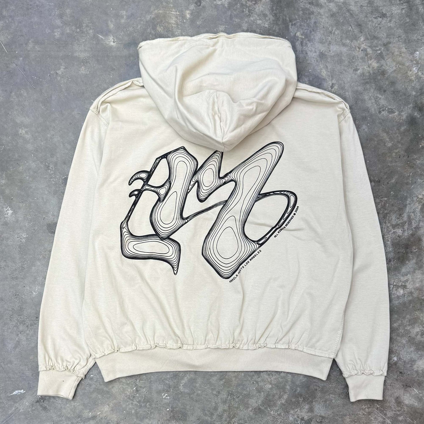 M'$ RIFT HOODIE IN OAT