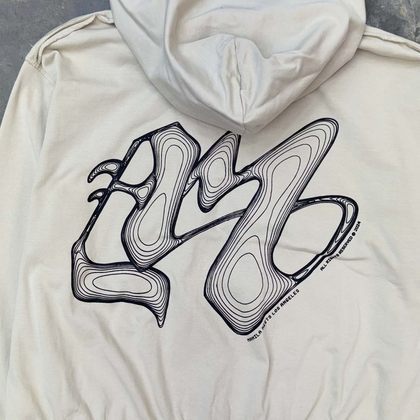 M'$ RIFT HOODIE IN OAT
