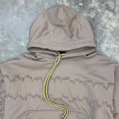 JURASSIC HOODIE IN TAN