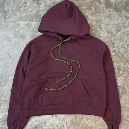 SHINOBI HOODIE IN WINE