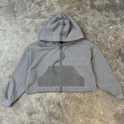 HARPER HOODIE IN HEATHER GREY