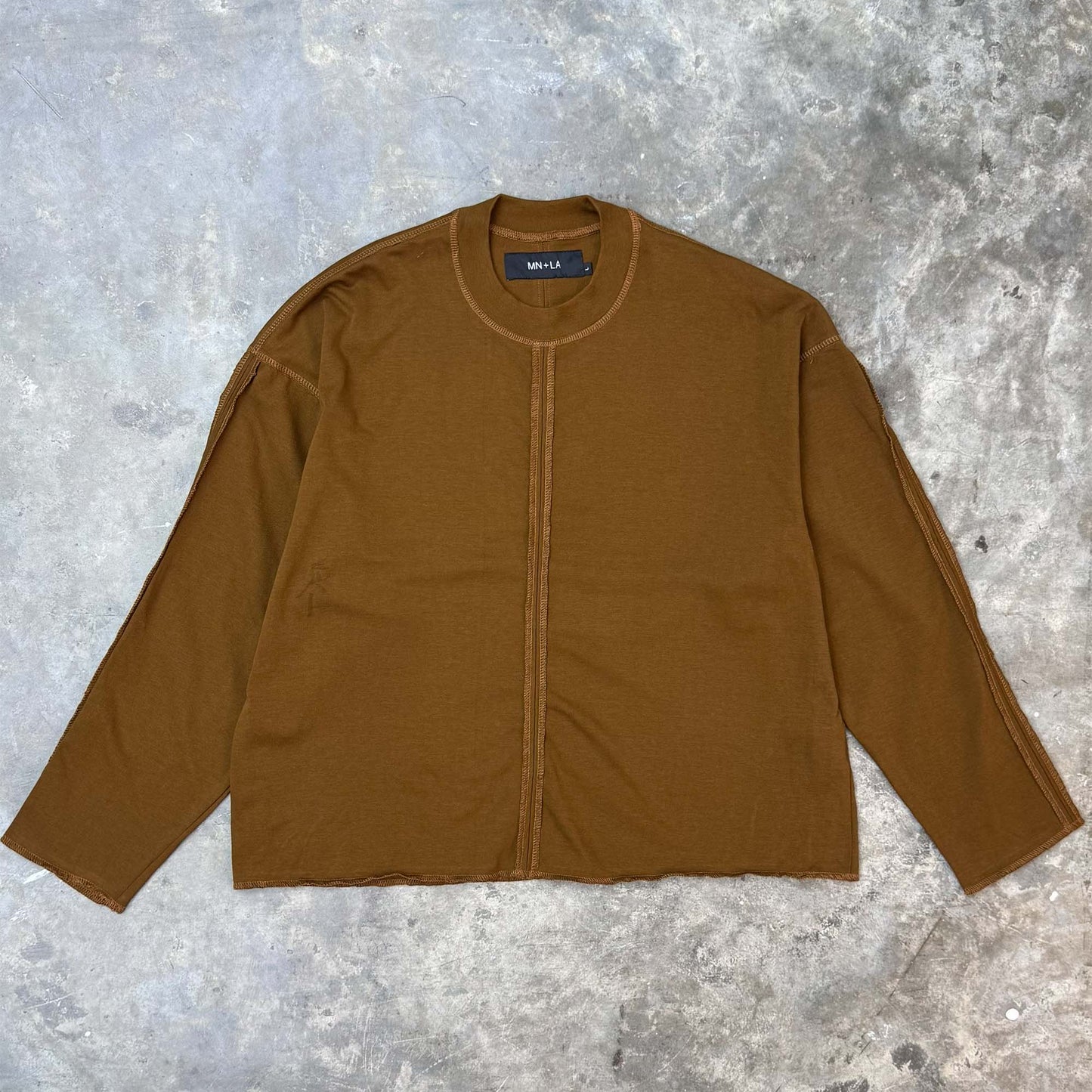 FORGED LONGSLEEVE TEE IN RUST