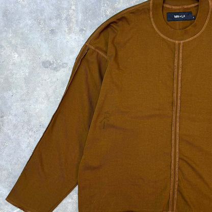 FORGED LONGSLEEVE TEE IN RUST