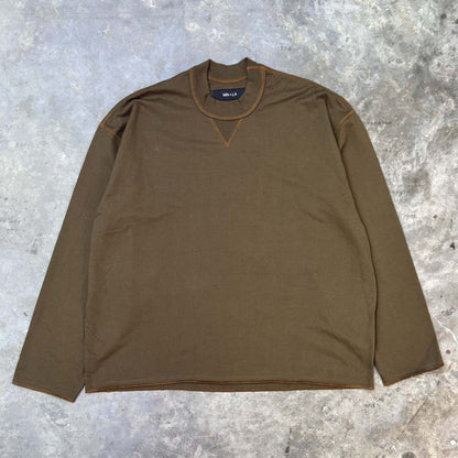 EXO™ MILITIA LONGSLEEVE TEE V3 IN OLIVE/RUST