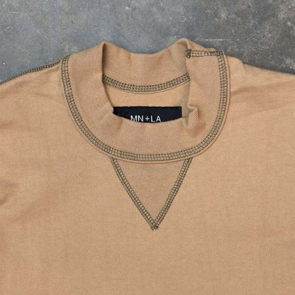 EXO™ MILITIA LONGSLEEVE TEE V3 IN WHEAT/OLIVE