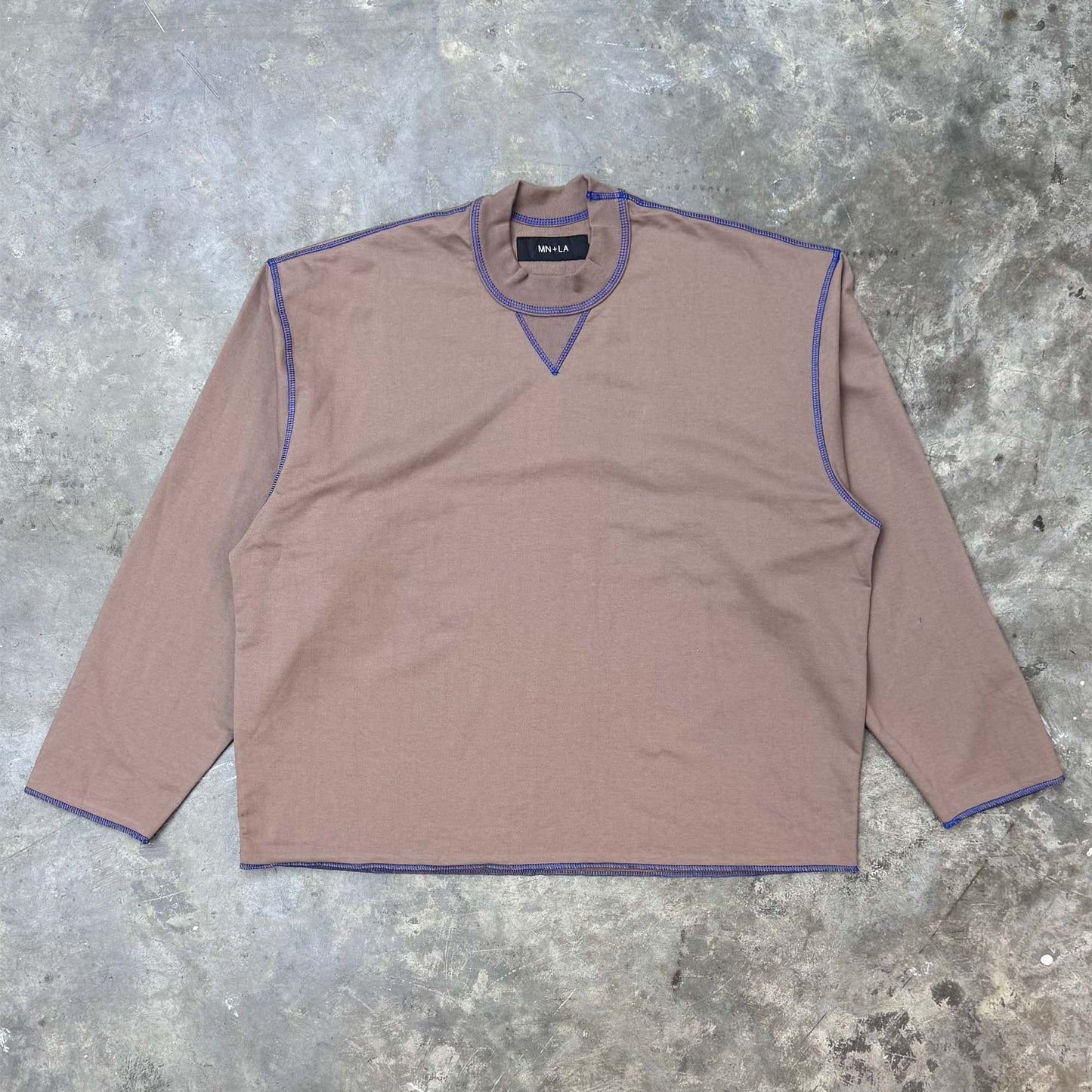 EXO™ MILITIA LONGSLEEVE TEE V3 IN MAUVE/AZURITE