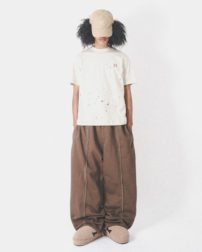 FORGED PANTS IN OLIVE