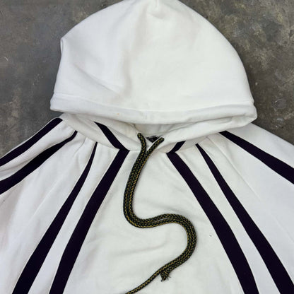 WEAVER HOODIE IN WHITE